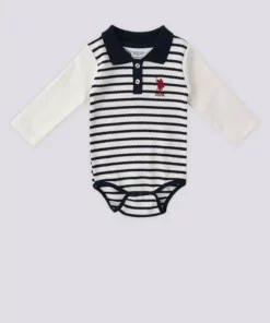 بادی زبیّن بلند آستین سرمه‌ای برند یو.اس. پولو آسِنت برند U.S. Polo Assn. - 750896821