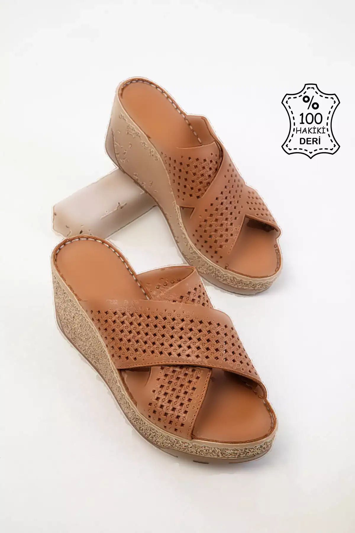 کفش پاشنه بلند زنانه چرم طبیعی تبا 20536 برند SOHO - 925981005