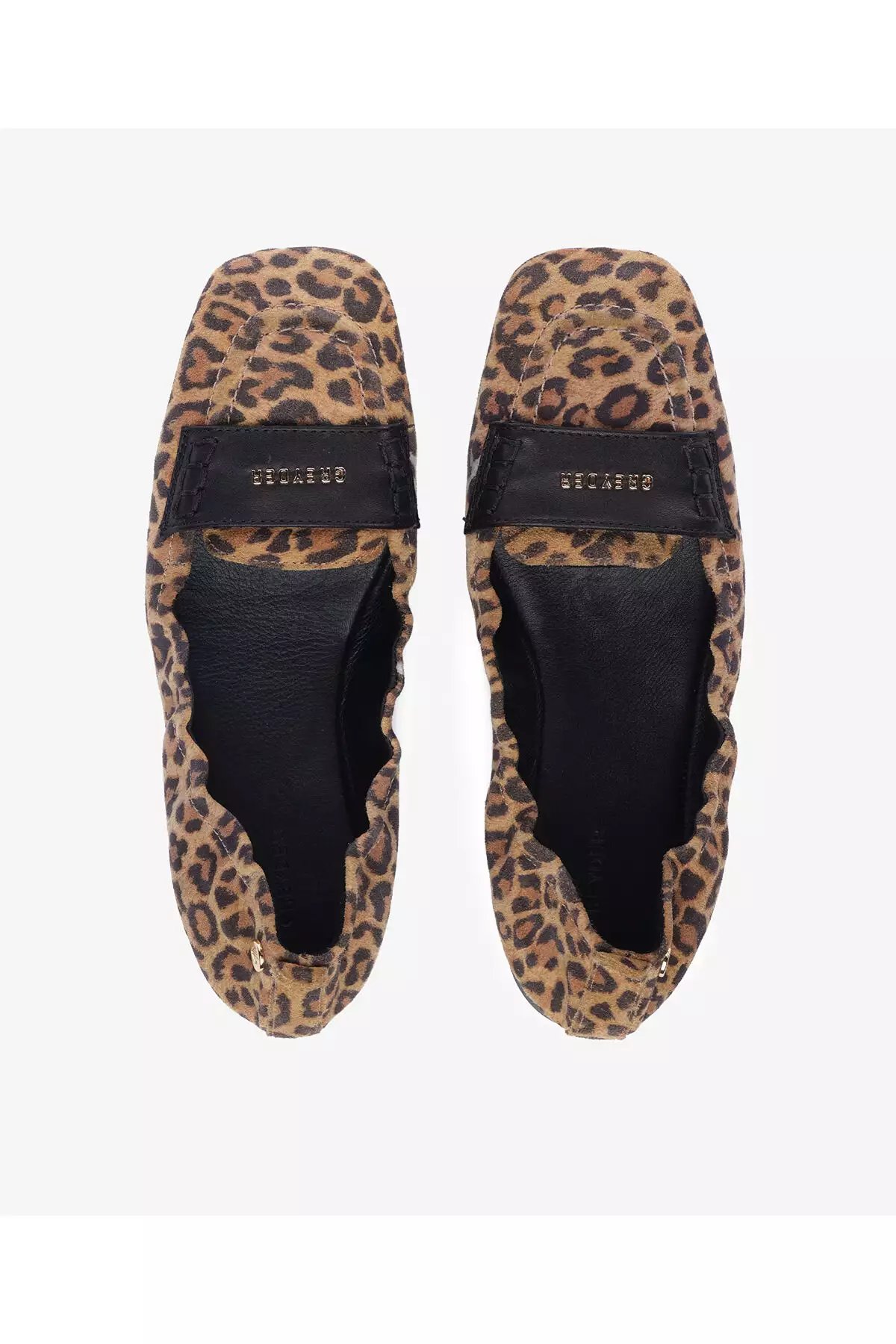 بابت زنانه چرم واقعی با طرح پلنگی 5K2CA34364 برند Greyder - 1045532537