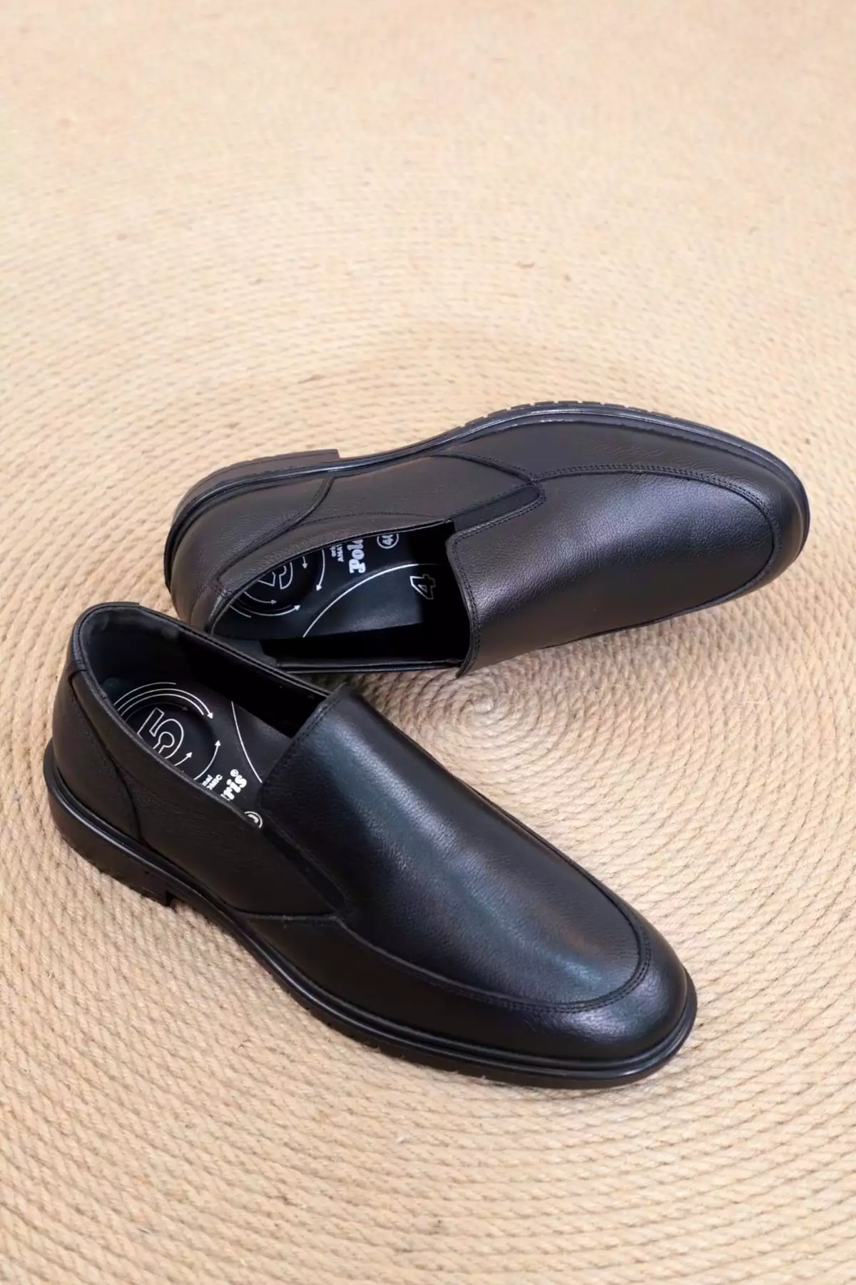 کنفورس ۱۳۷۶-۱۰۲۶۳۴ کفش روزمره مردانه چرمی حقیقی آناتومیک ۵ نقطه برند Polaris - 366453847