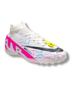 کفش فوتسال مرکیوریال با جوراب، طرح سفیدی با رنگ فوشیا برند Güneş - 938930868