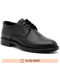 کفش مردانه دیپلمات کلاسیک چرم طبیعی مشکی ۳۶-۴۸ برند FINE - 792211212