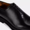 کفش کلاسیک مردانه چرم مشکی با بند برند Desa - 1030051942