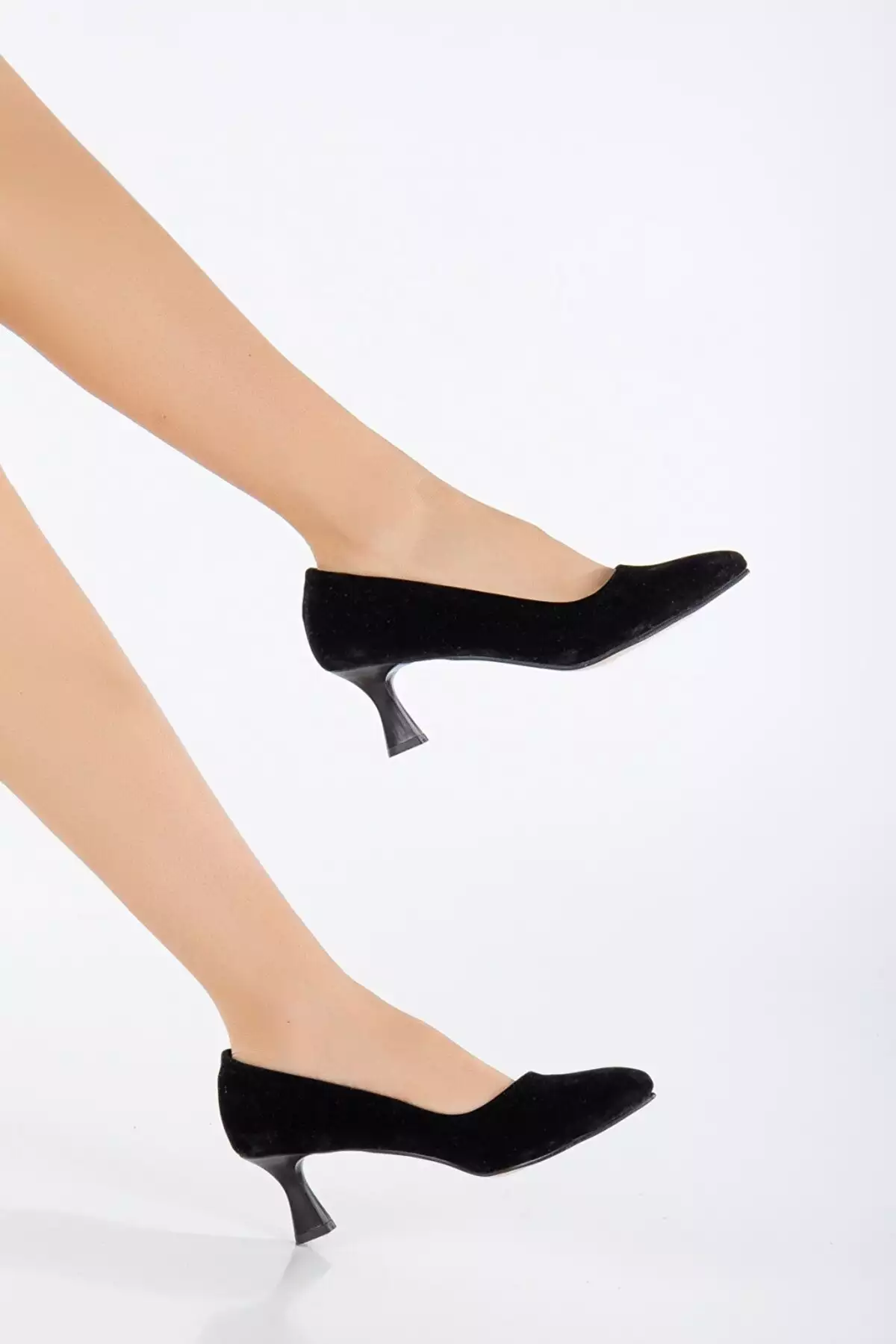 کفش پاشنهسیزن 5 سانتیمتری باریک و مجموعه کیف برند Genel Markalar - 811837733