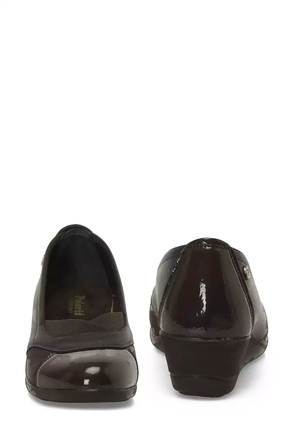 کفش پاشنه بلند زنانه قهوهای رنگ برند Polaris - 979585415