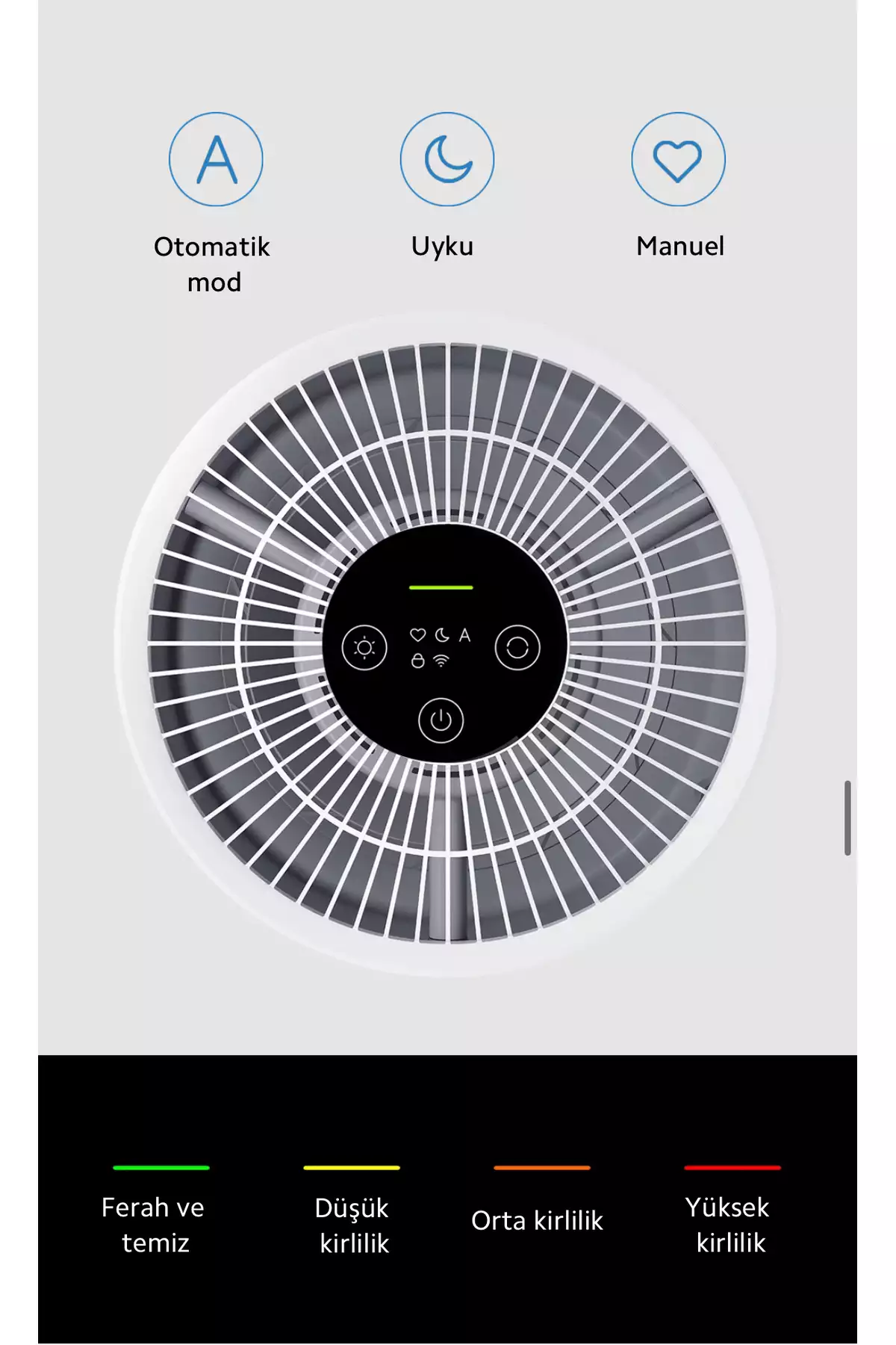 دستگاه تصفیه هوای فشرده | فیلتر با کارایی بالا ۳ در ۱ | طراحی شیک | حذف آلرژنها برند Xiaomi - 877561008