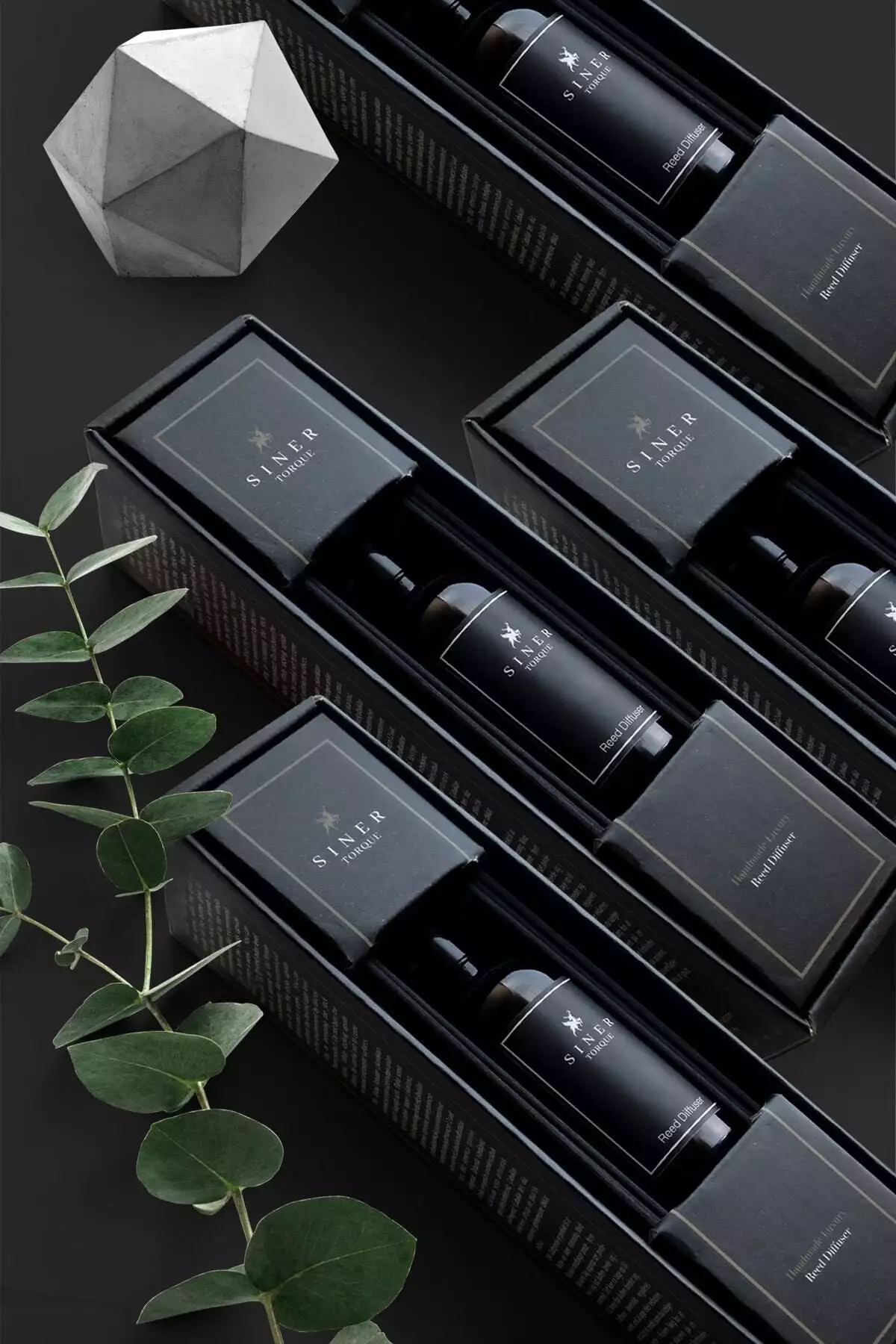 دیفوزر نی ۴ مشانه با عصاره بامبو - خوشبوکننده اتاق با فرمول رفع بوی نامطبوع برند Siner Torque - 64948414