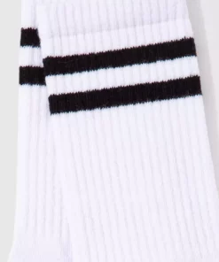 جوراب مچ دار سفید با جزئیات خطی 198200-620 برند Mavi - 97706599