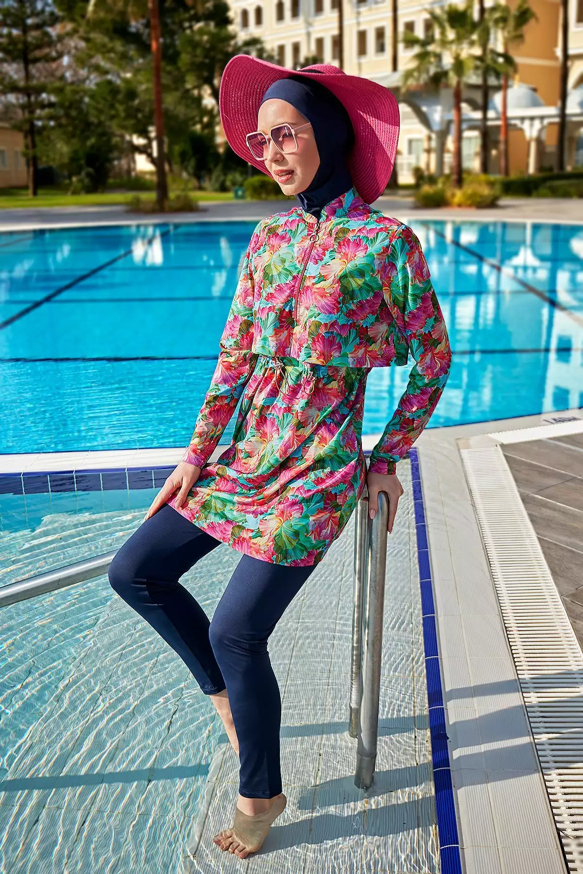 مایو تام کاوری با سرپوش تمام قد رمسای کد R112 (آیش) برند Remsa Mayo - 840144838