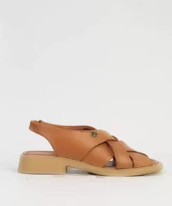 سندل زنانه چرم تبا مدل PCK-5051 برند Pierre Cardin - 877191115