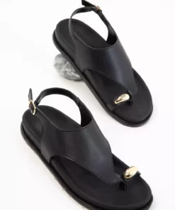 ساندال زنانه مشکی 20632 برند SOHO - 934260658