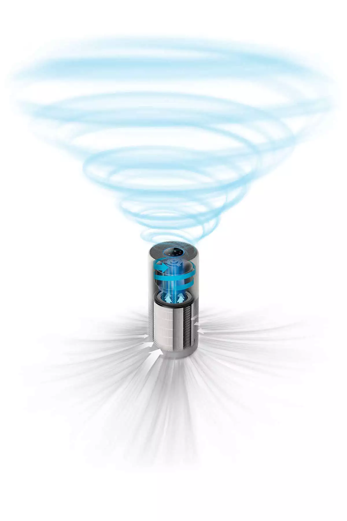 هواپیمای تصفیه کننده هوای سری 2000I مدل AC2939/90، سفید و خاکستری "حداقل 1 سال گارانتی تولید کننده" برند Philips - 838448996