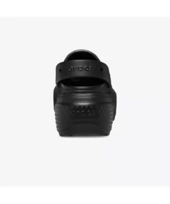 کیفیت زنانه صندل مشکی استامپ برند Crocs - 812832307