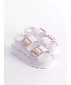 سندل زنانه دیور با پاشنه بلند و دو بند و قفل دار برند StWenn - 833611857