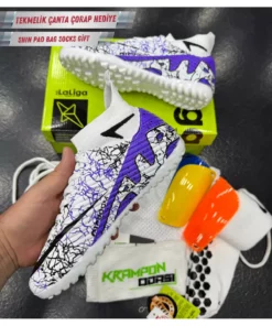 ست ۳ تایی پرو لالیگا شامل زمین مصنوعی + کیف + جوراب + مچ بند برند AİRBOOM - 958017980