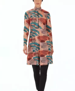 مائو تـستـر کامل با طرح قهوه‌ای شیر و جنس الاستیک - مدل 9222 برند Meba - 833688859