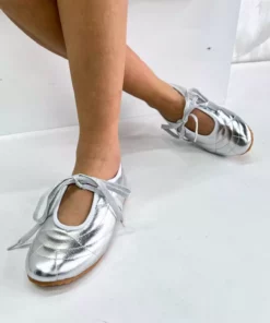 کفش ورزشی زنانه بالن نقره‌ای DS064 برند inizio - 924818433