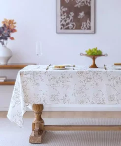 رویه میز گلدار ضد لک برند Gülce Home Collection - 897990822