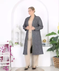 کاپشن بافتنی نرم و راحت با برش آزاد برند Genel Markalar - 880089631