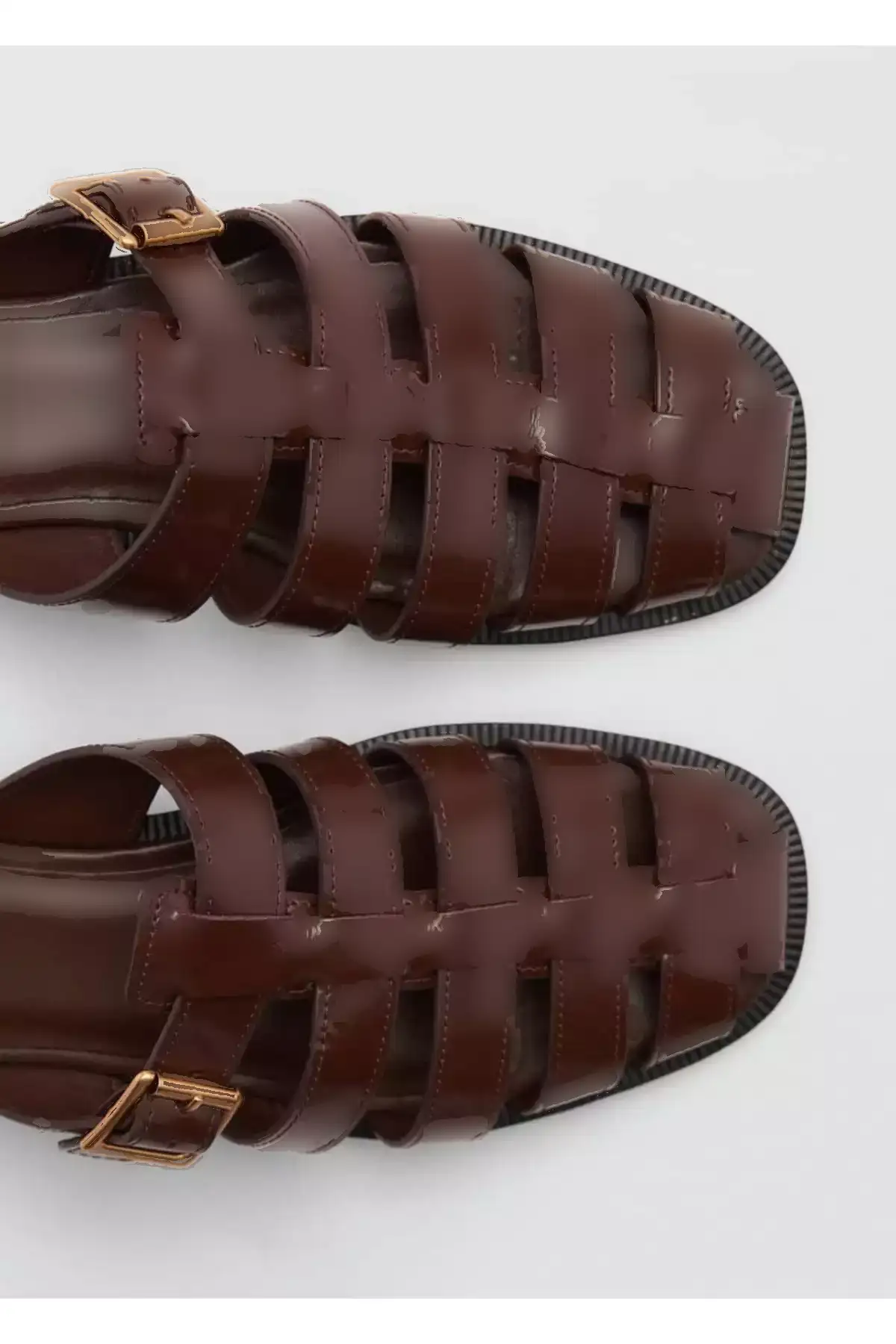 کفش ژلهای چرمی برند MANGO - 844926559