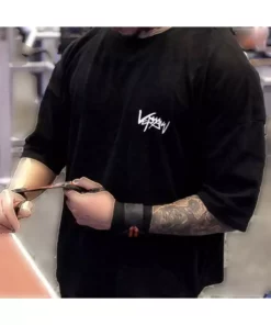 تیشرت جیم ورزشی مردانه با طرح چریکی و سایز بزرگ برند BukuriCO - 824531360