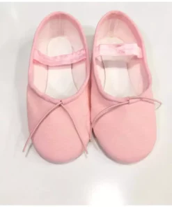 پوتین باله دو لایه کنواس صورتی برند Yıldız Bale Kostüm ve Spor Ürünleri - 72289972