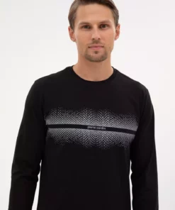 ست پیژامه مشکی ۵۰۳۲۲۶۳۴-۰۰۱ برند Pierre Cardin - 1026040166