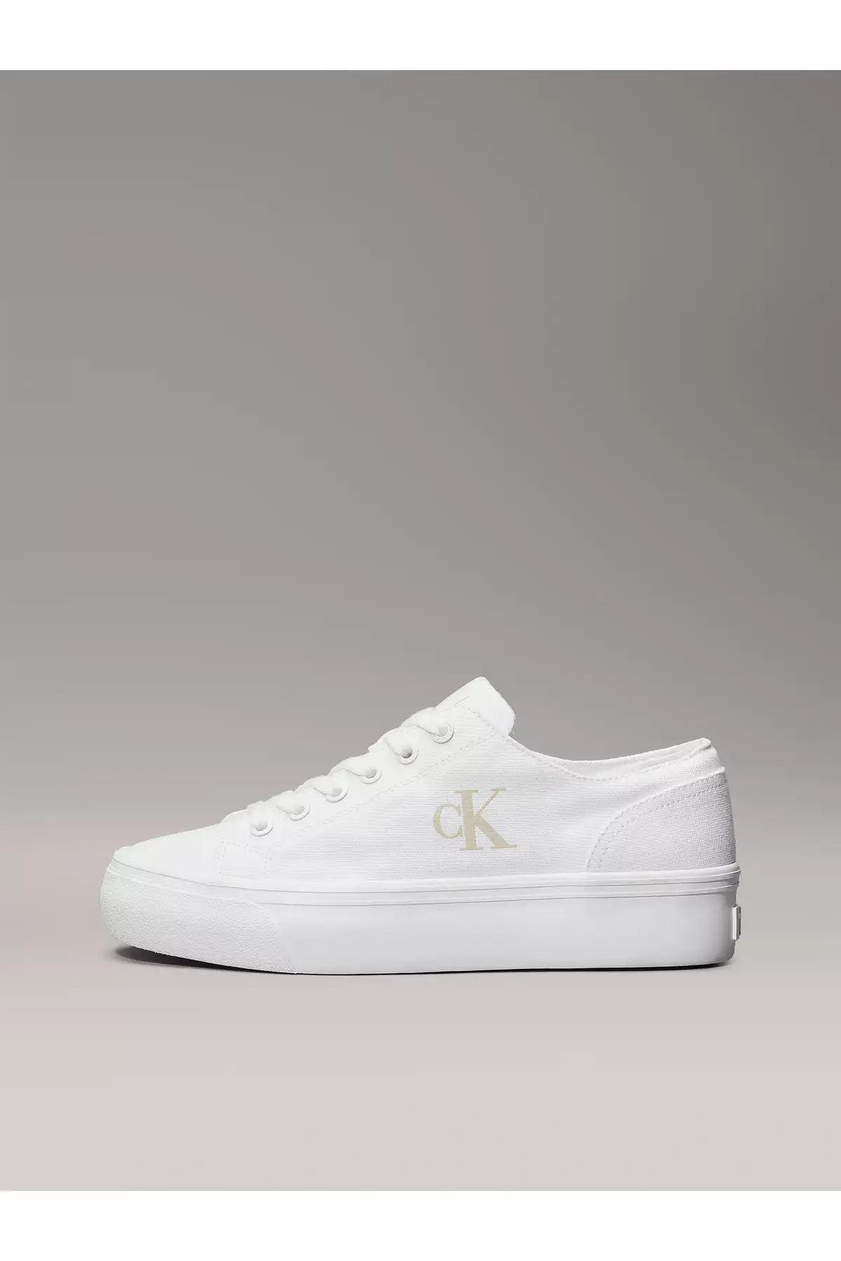 کتانی پلتفرم ولک برند Calvin Klein - 906485450