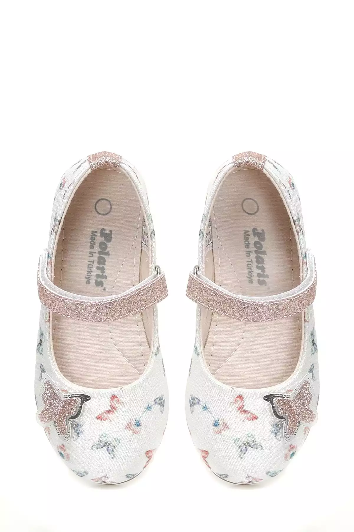 کفش پاشنهکوتاه دخترانه پلاریس مدل P5FX رنگ کرم برند Polaris - 901630412