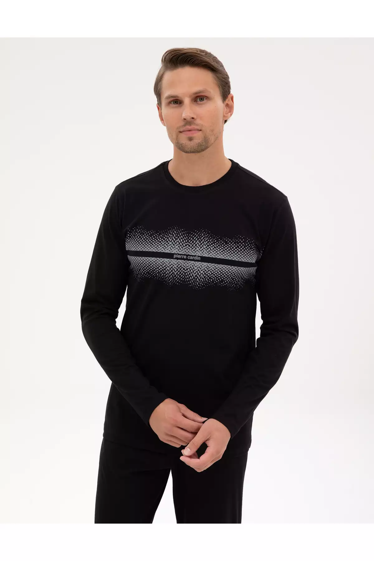 ست پیژامه مشکی ۵۰۳۲۲۶۳۴-۰۰۱ برند Pierre Cardin - 1026040166