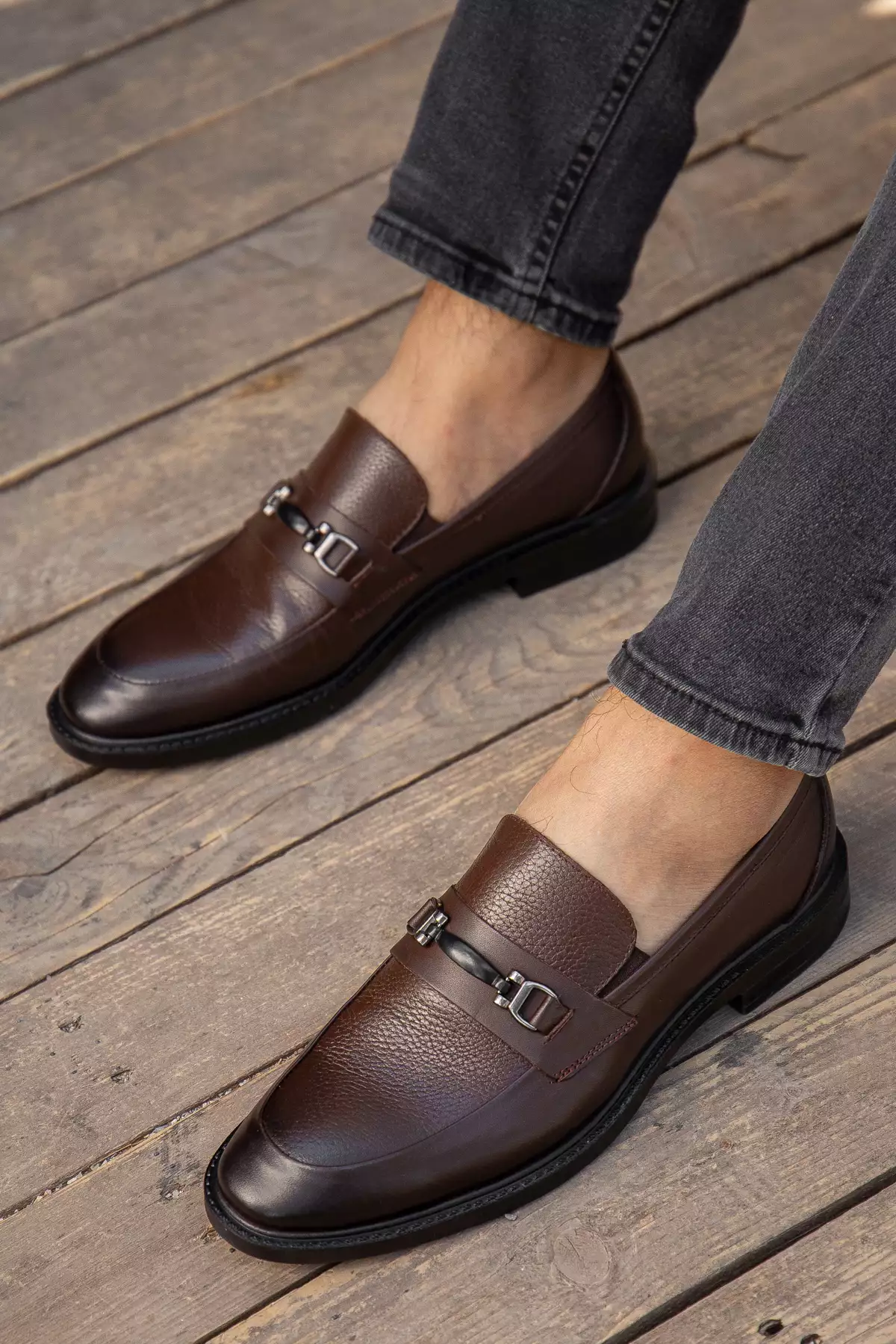 کفش کلاسیک مردانه روزمره با کفی ارتوپدیک از چرم طبیعی مدل D0699 برند Daxtors - 868531316