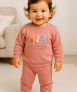 ست دو تکه تابستانه با پارچه ۱۰۰% پنبه کلاهدار برند MyPrettyBaby - 1047581685