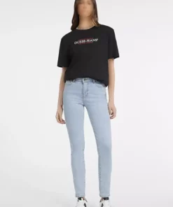 تی‌شرت زنانه اوورسایز Gj Ss Cn Os برند Guess - 841653071