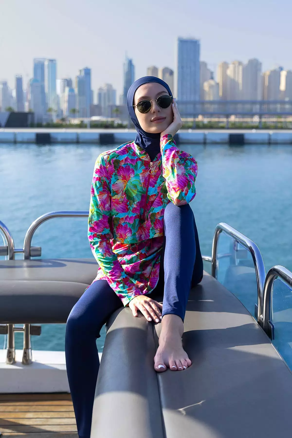 مایو تام کاوری با سرپوش تمام قد رمسای کد R112 (آیش) برند Remsa Mayo - 840144838