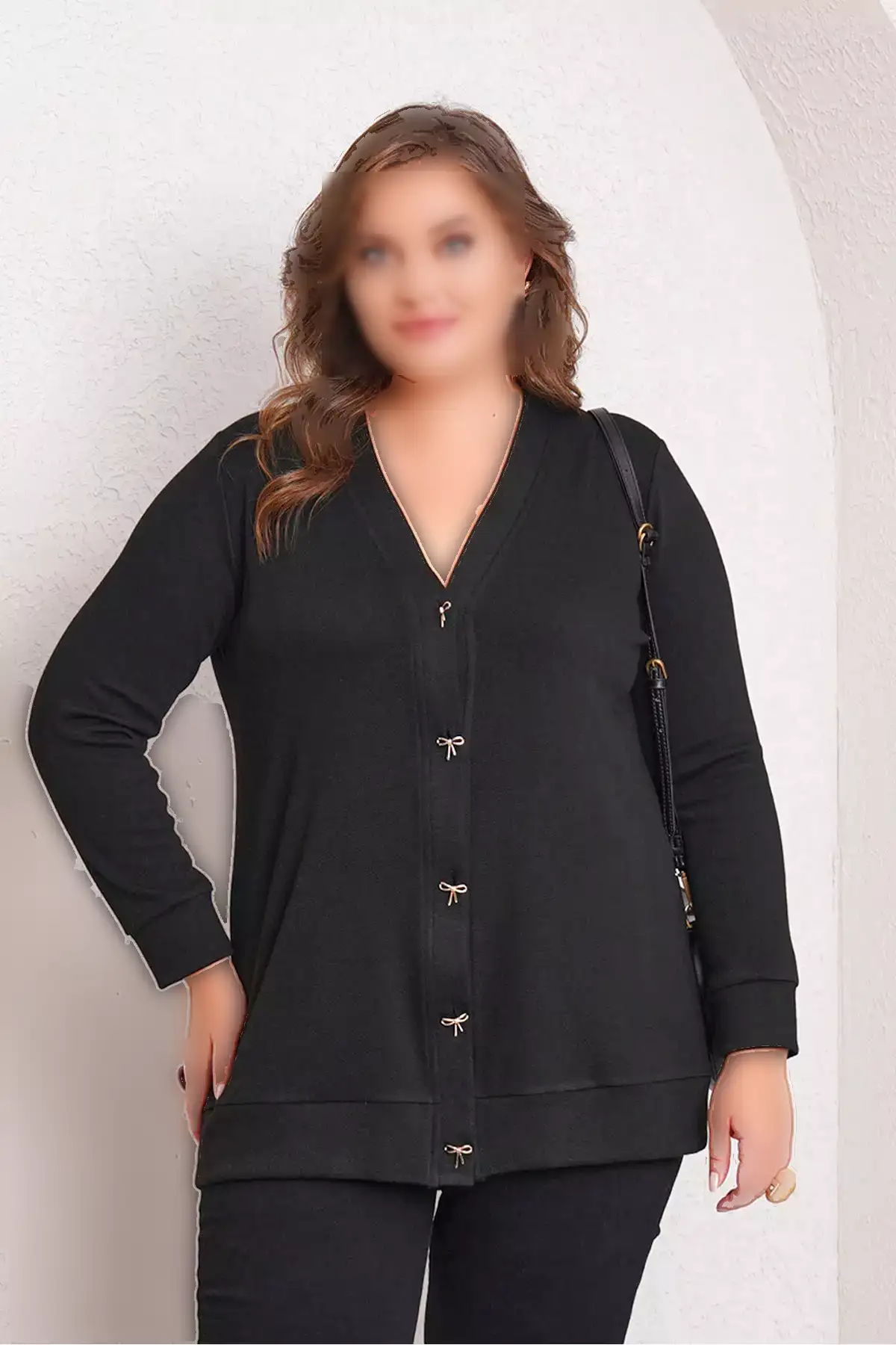 ک cardigan با تزئینات پاپیونی برند Büyük Moda - 1047532844