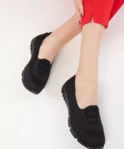 کفش ورزشی زنانه مشکی-مشکی 18777 برند SOHO - 794821115