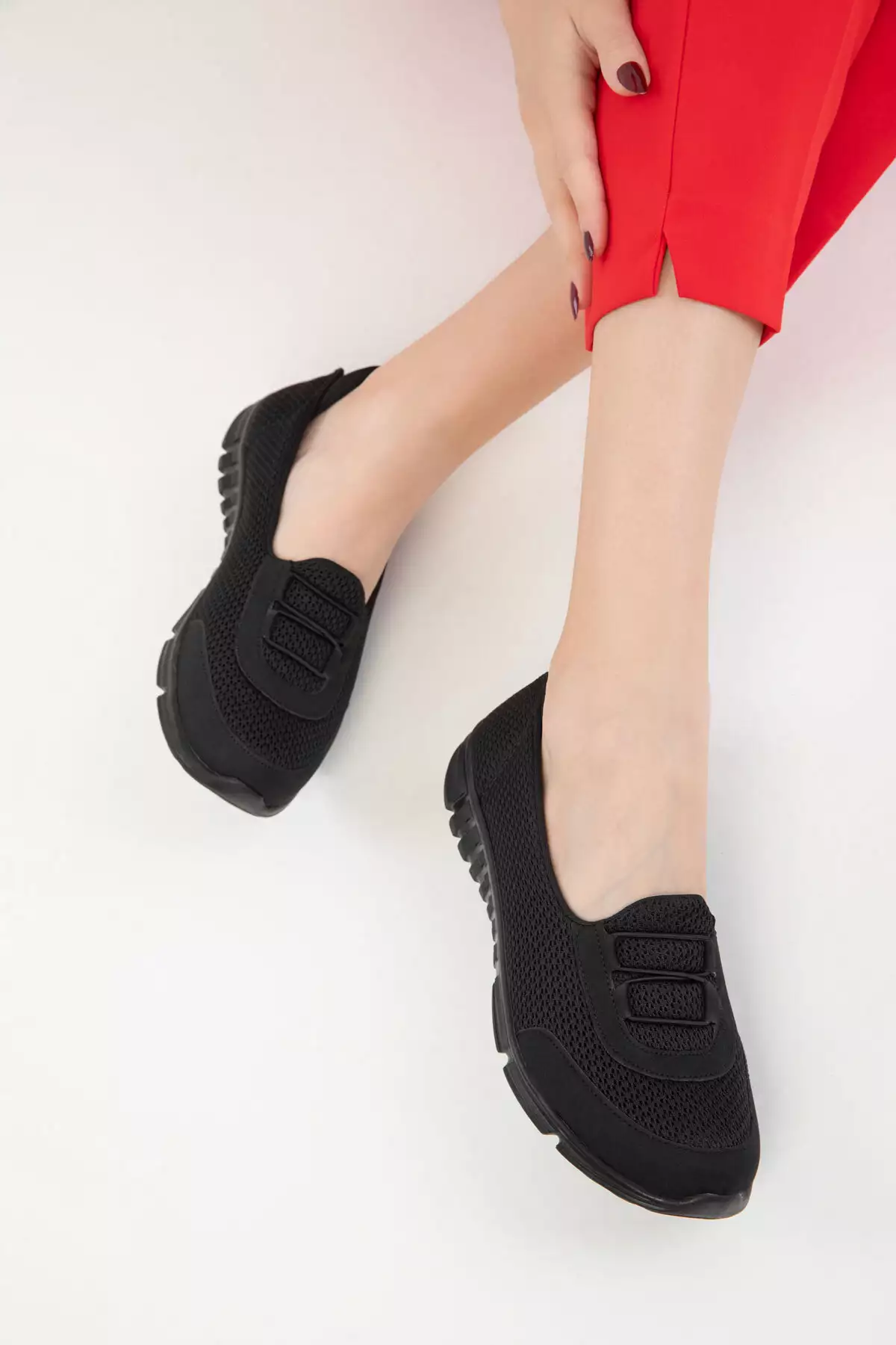 کفش ورزشی زنانه مشکی-مشکی 18777 برند SOHO - 794821115