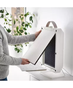 "lotr®" تصفیه هوای هوشمند، سفید، 31x45 سانتیمتر، با فیلتر تصفیه گاز برند IKEA - 861440506
