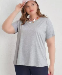 تی‌شرت پنبه‌ای با طرح گیلاس برند Büyük Moda - 928103430