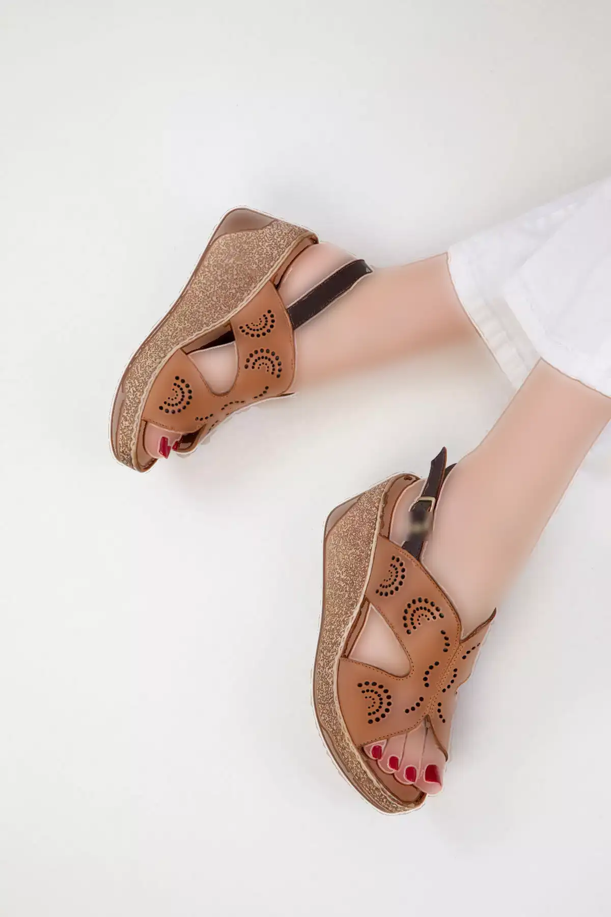 کفش پاشنه بلند زنانه چرم طبیعی تابه 20526 برند SOHO - 925980994