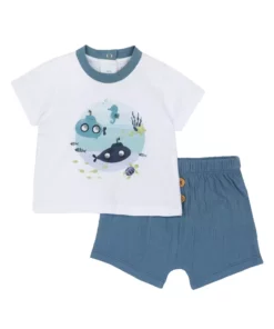 ست تیشرت و شلوار برند Chicco - 904944652