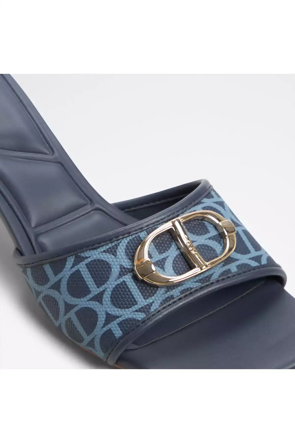 کوتازور - صندل پاشنهدار بدون بند زنانه از چرم مصنوعی به رنگ سرمهای با پاشنه کوچک برند Aldo - 901791709