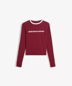 تی‌شرت آستین بلند چاپی برند Bershka - 982074855