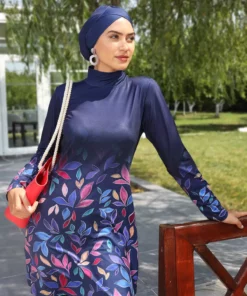 مایو کامل لیکرالداری 280-522 به رنگ سرمه‌ای برند REMSA - 929917502