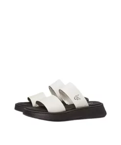 دمپایی زنانه با لوگوی سفید برند Calvin Klein - 922974414