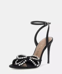 سندل با جزئیات جواهرات شارمین برند Guess - 1045414152