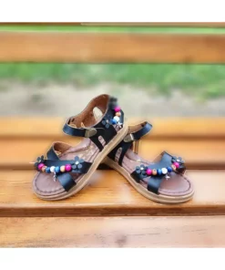 کفش صندل بچه‌گانه بادمجان برند patik ayakkabı - 823737838