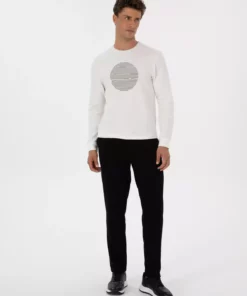 شلوار جین اسلیم فیت 3 تکه با پایکوبی مشکی برند Pierre Cardin - 976170361