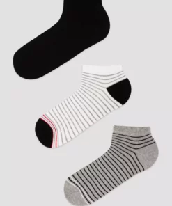 جوراب پاتیک سه‌تایی رنگی مردانه برند Penti - 670676996