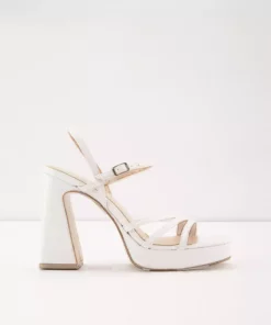 دلفی‌تر - صندل پاشنه‌دار مجلسی زنانه سفید برند Aldo - 701831517